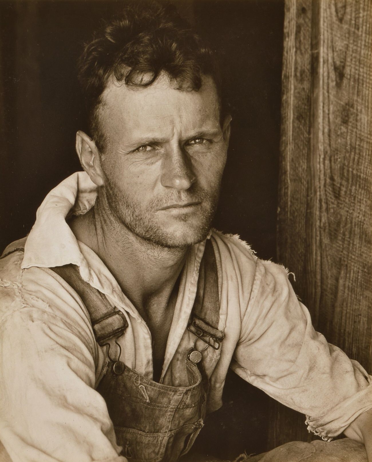 Floyd Burroughs, a sharecropper in Alabama, 1935.