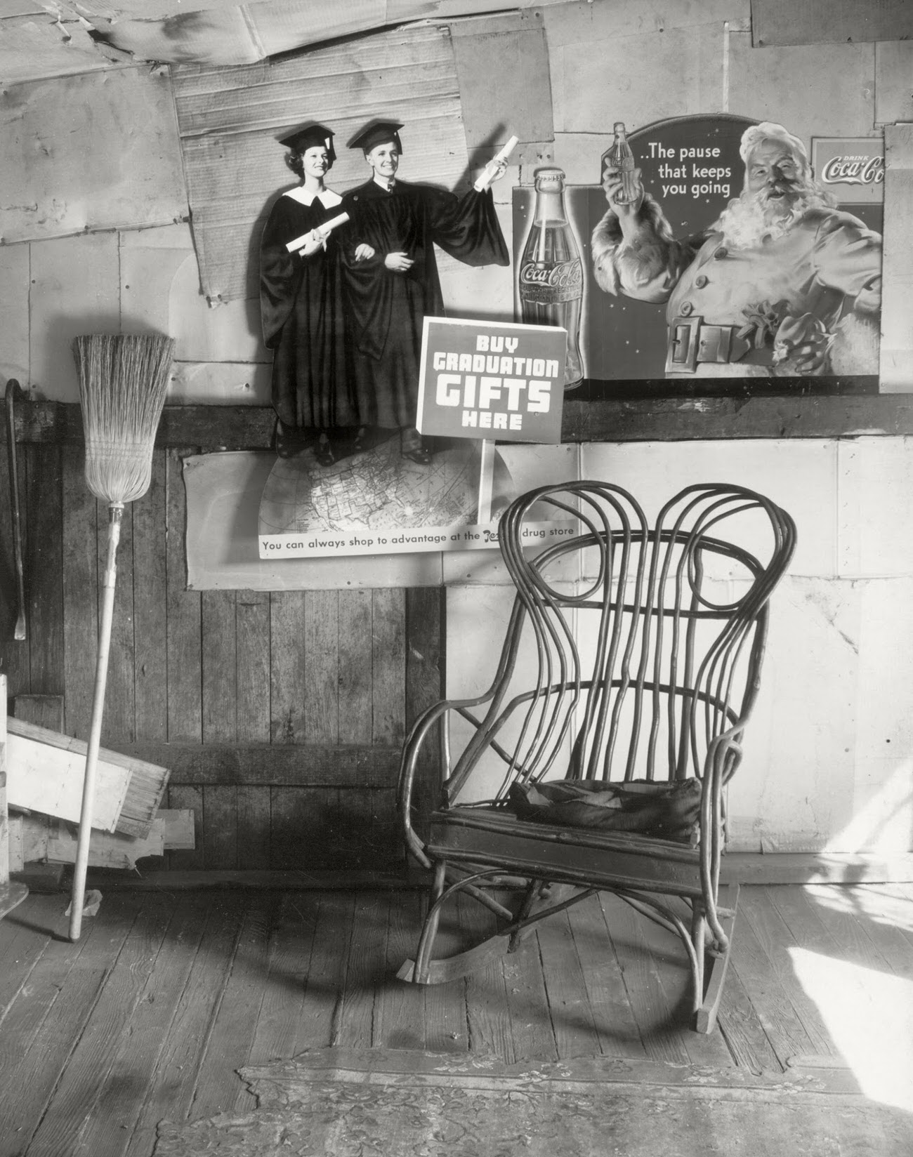 Interior detail of a West Virginia coal miner's house, 1935.