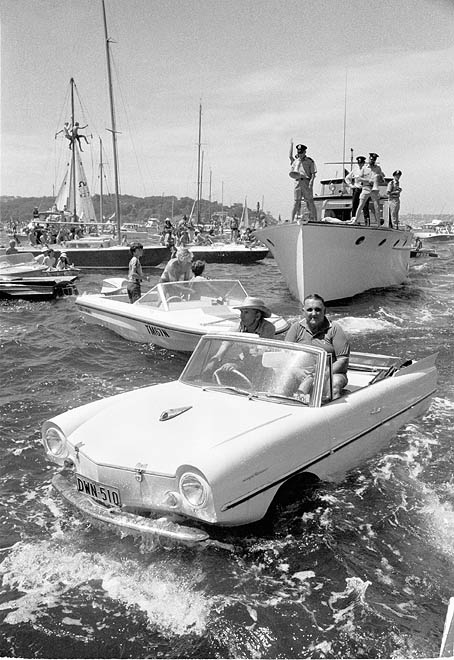 Start of the Sydney-Hobart Yacht Race, 1971.