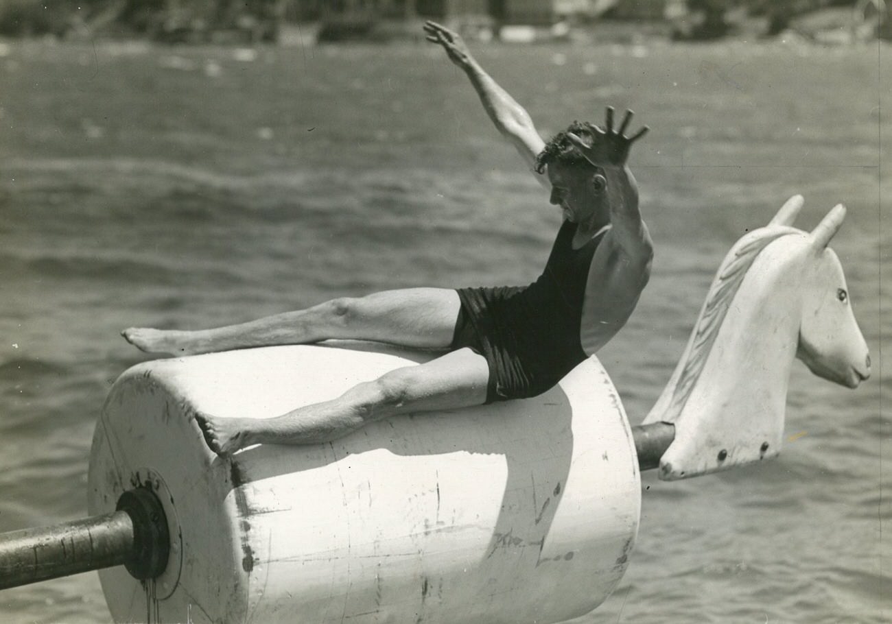 Manly Harbour pool, 1930s.