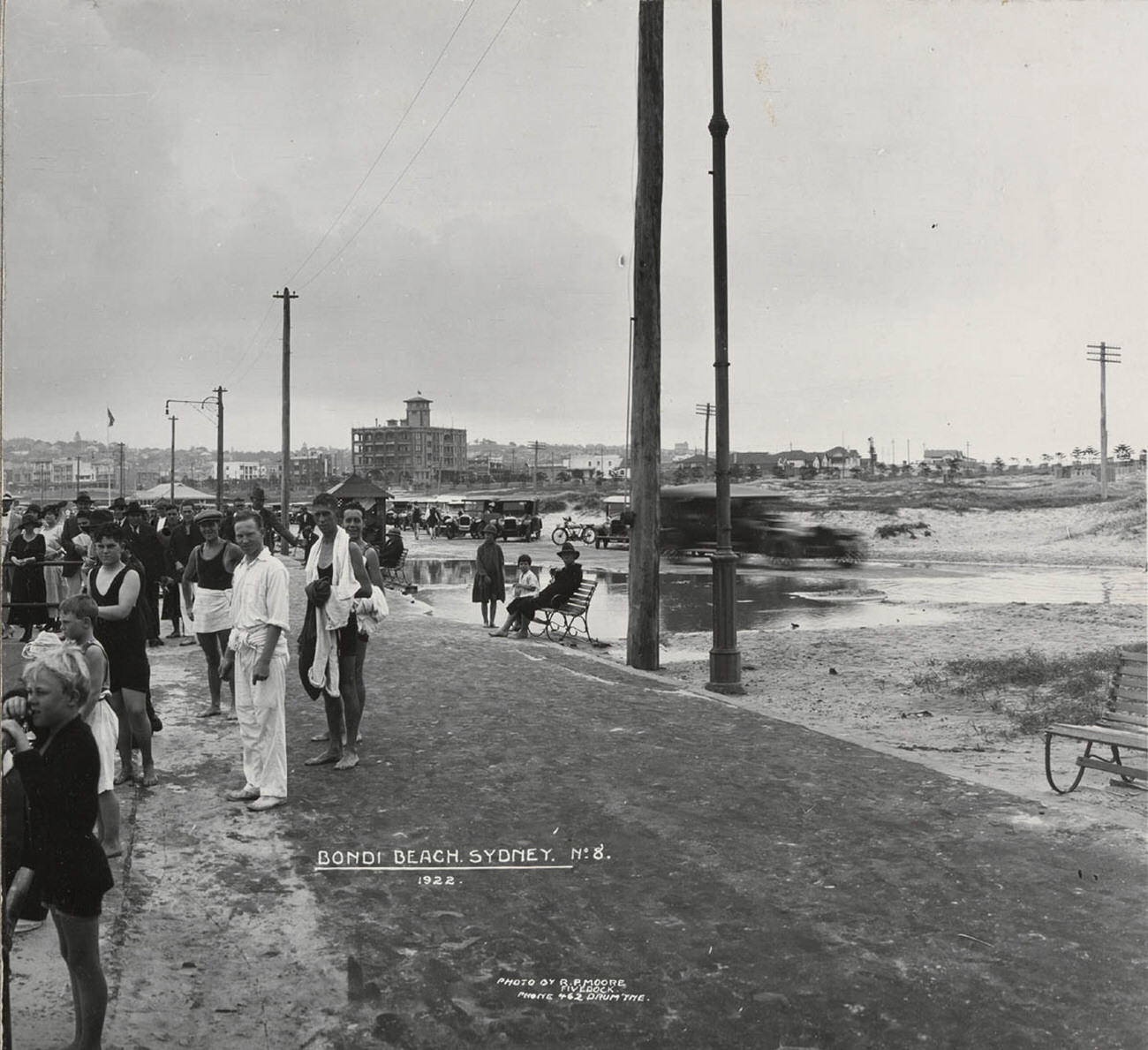 Bondi Beach, Sydney, 1922.