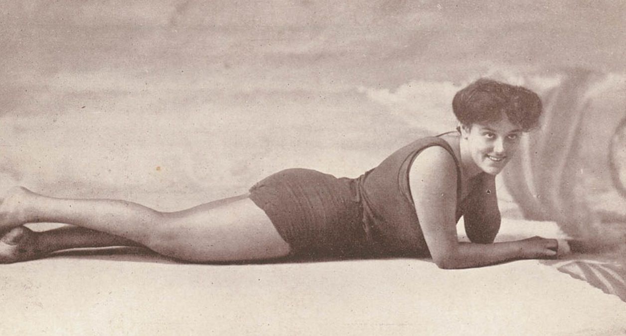 Annette Kellermann, Champion Lady Swimmer and Diver.