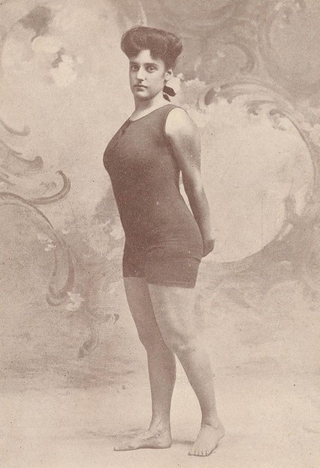 Annette Kellermann, Champion Lady Swimmer and Diver.