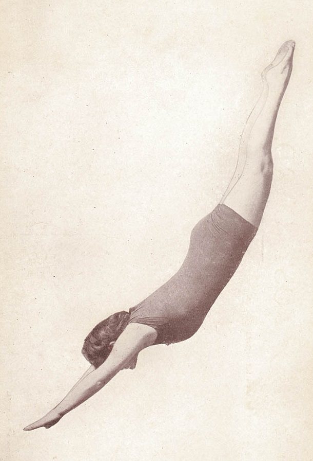 Annette Kellermann, Champion Lady Swimmer and Diver.