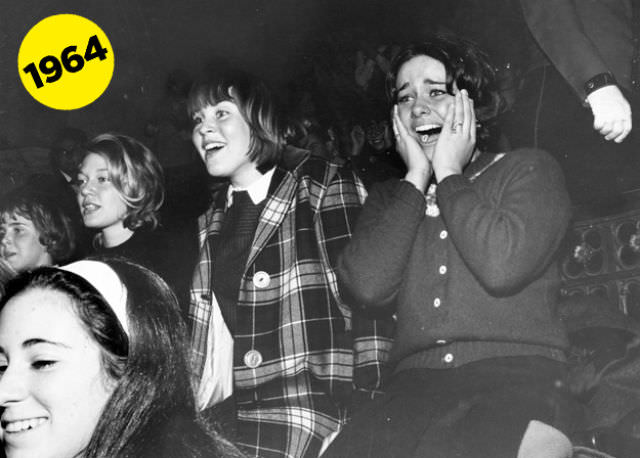 Screaming and Swooning: Vintage Photos of Beatles Fangirls of 1964-1965