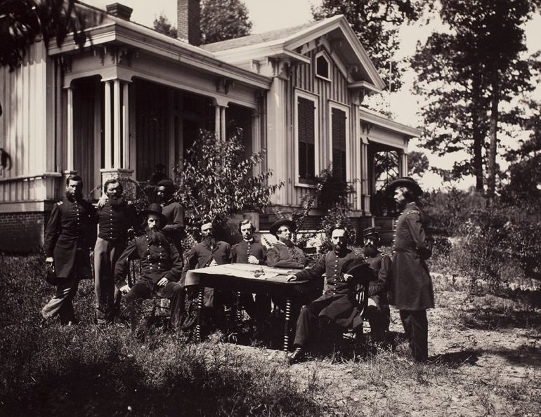 Brig. Gen. Williams and staff, 1865