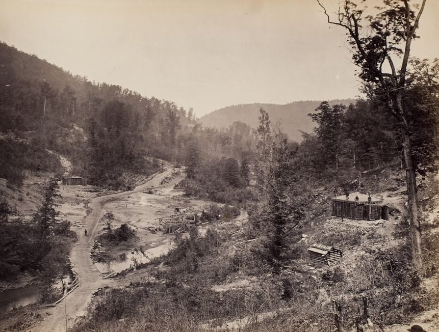 Running Water Creek, Whiteside, Tennessee, 1865