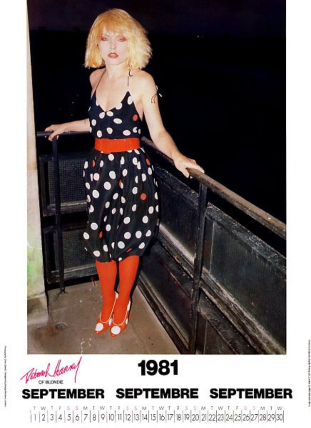 Blondie's Leading Lady: A Look at the 1981 Calendar Featuring Debbie Harry