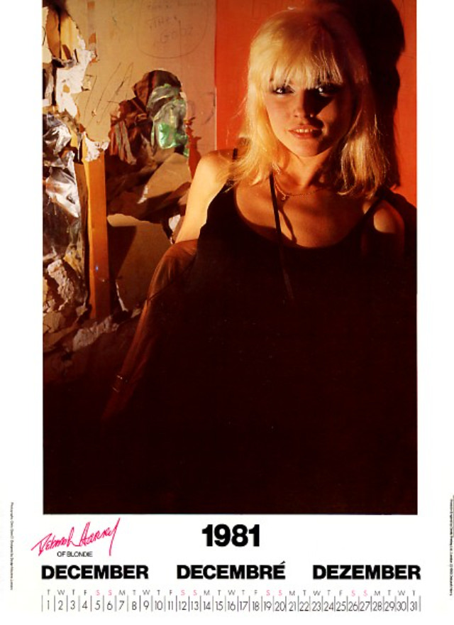 Blondie's Leading Lady: A Look at the 1981 Calendar Featuring Debbie Harry