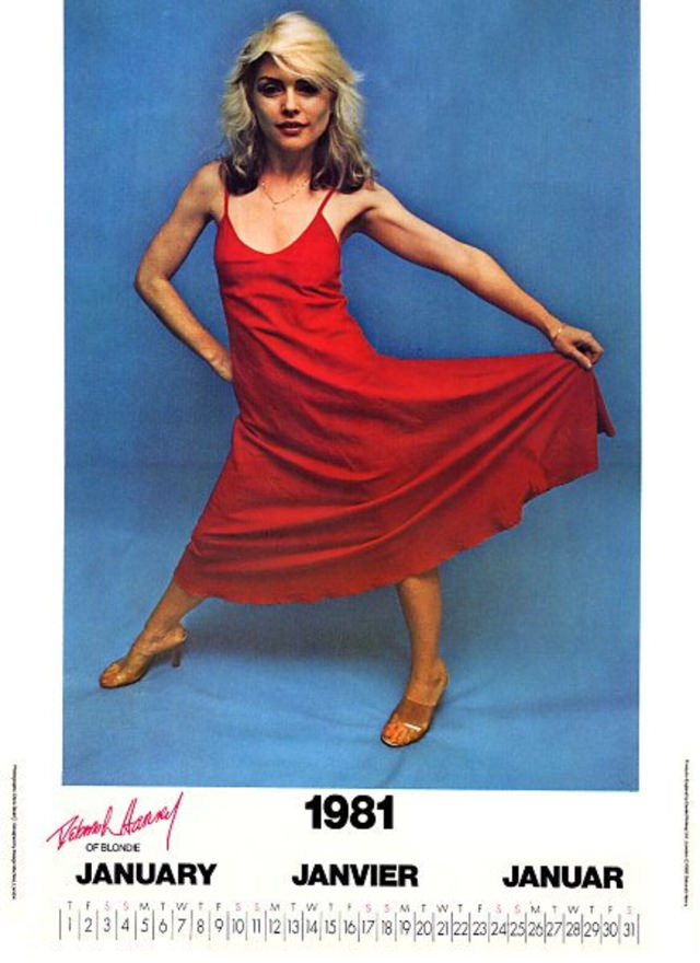 Blondie's Leading Lady: A Look at the 1981 Calendar Featuring Debbie Harry