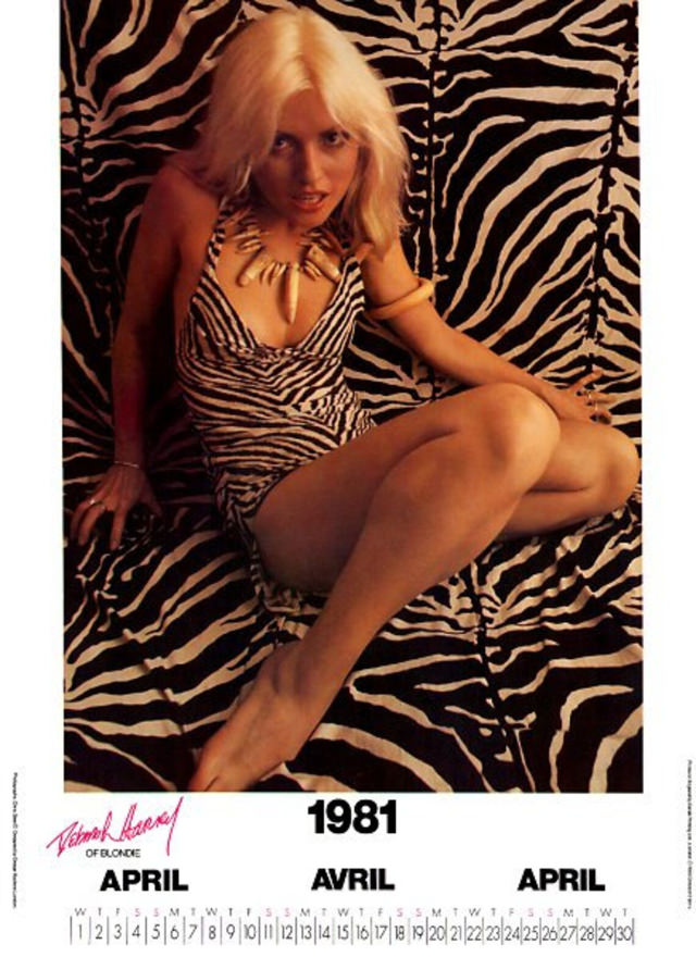 Blondie's Leading Lady: A Look at the 1981 Calendar Featuring Debbie Harry