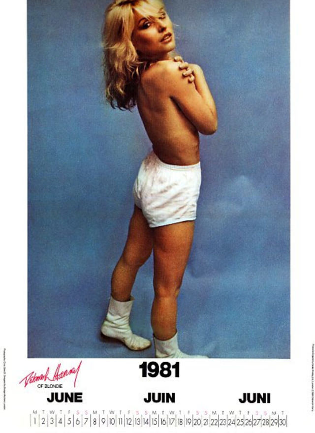 Blondie's Leading Lady: A Look at the 1981 Calendar Featuring Debbie Harry