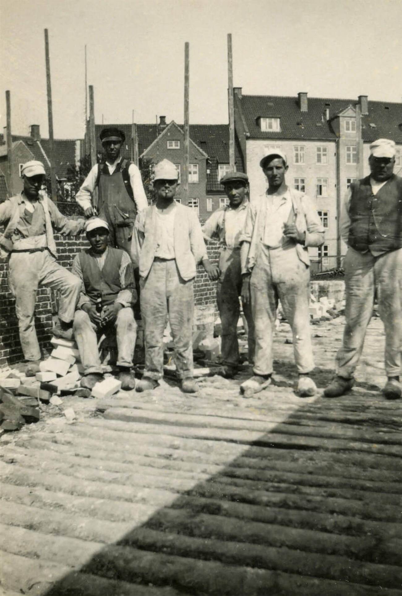 Construction workers, Denmark