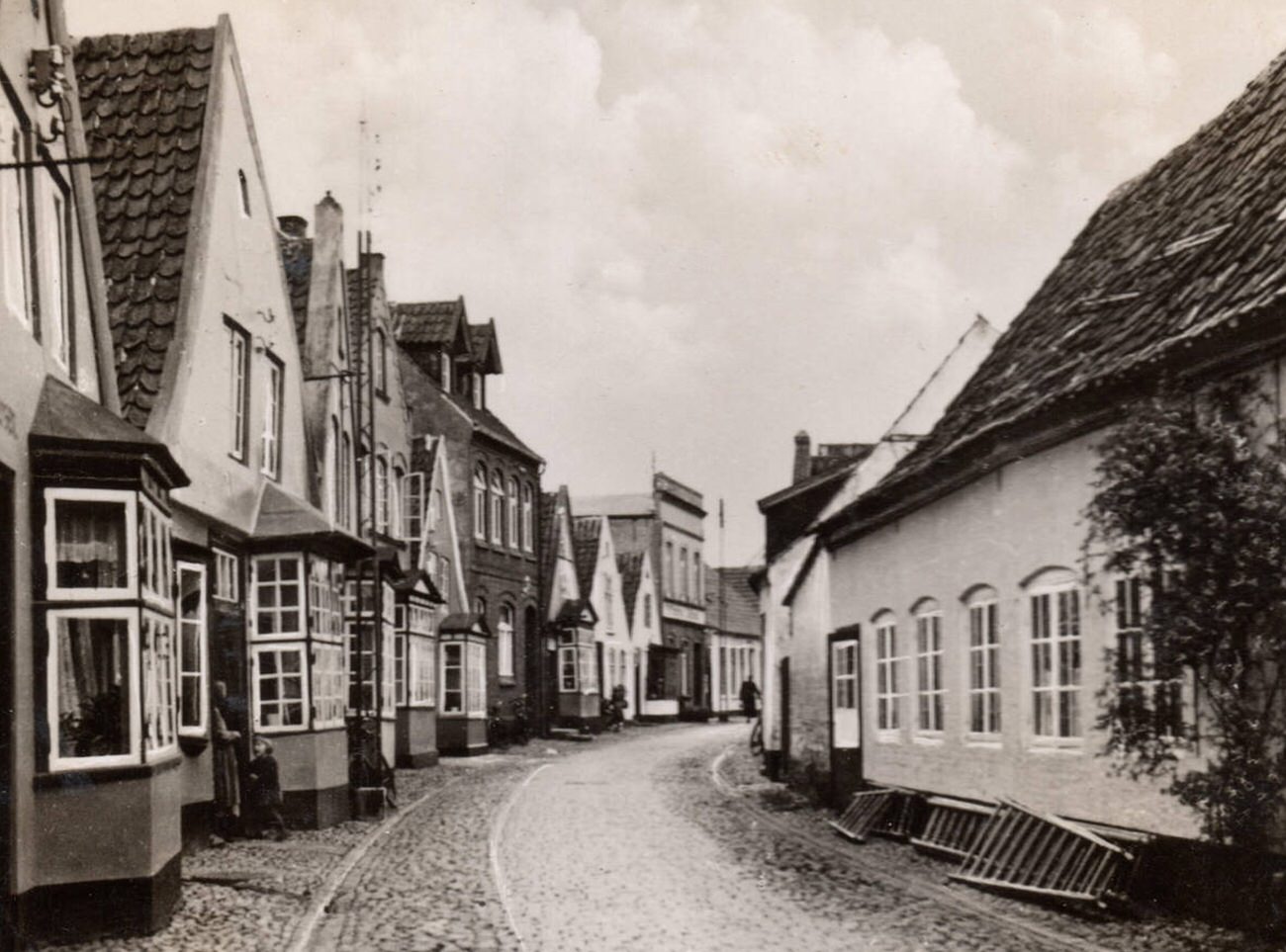 Uldgade, Tønder, Denmark, 1930s