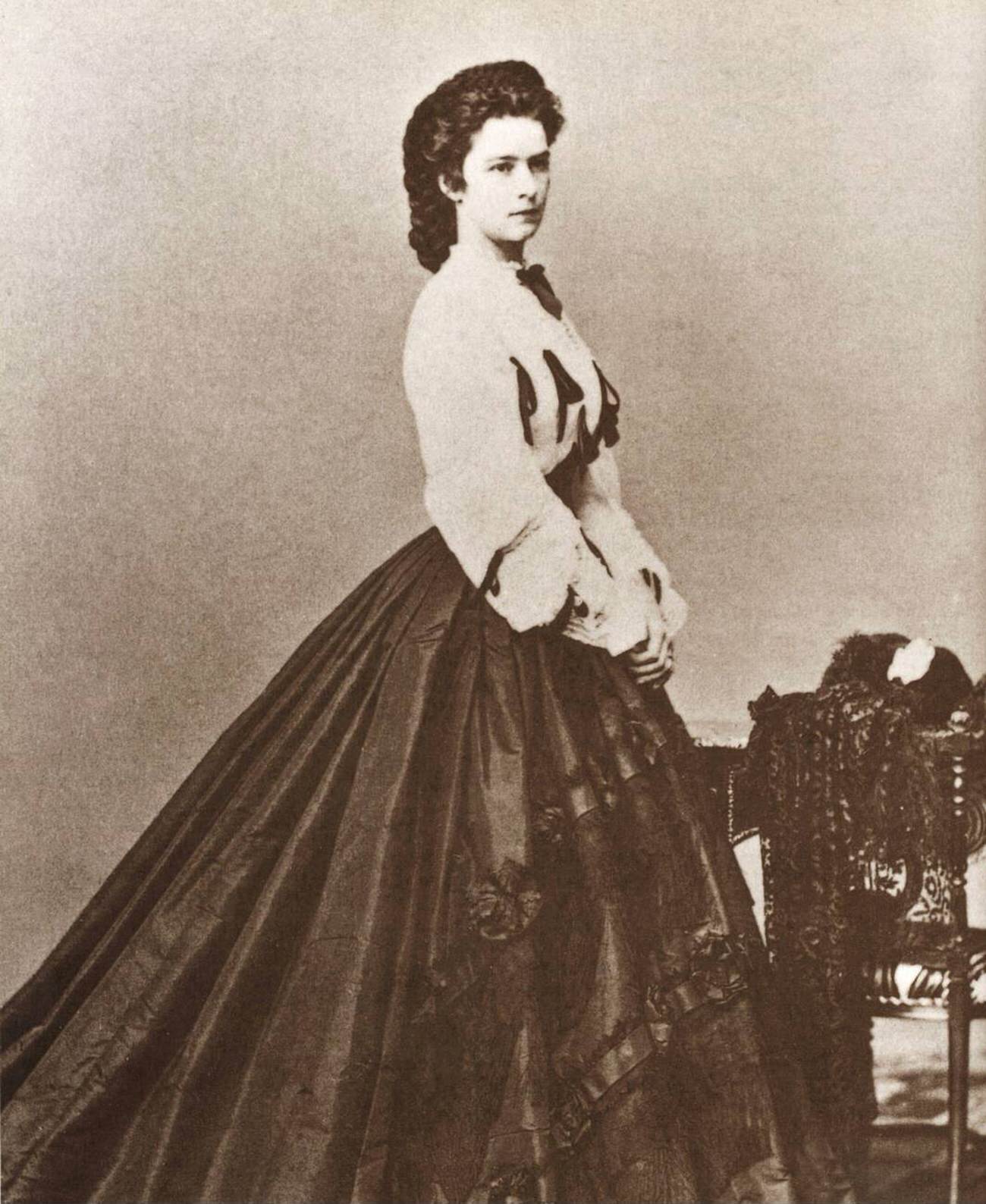 Empress Elisabeth of Austria, 1867.