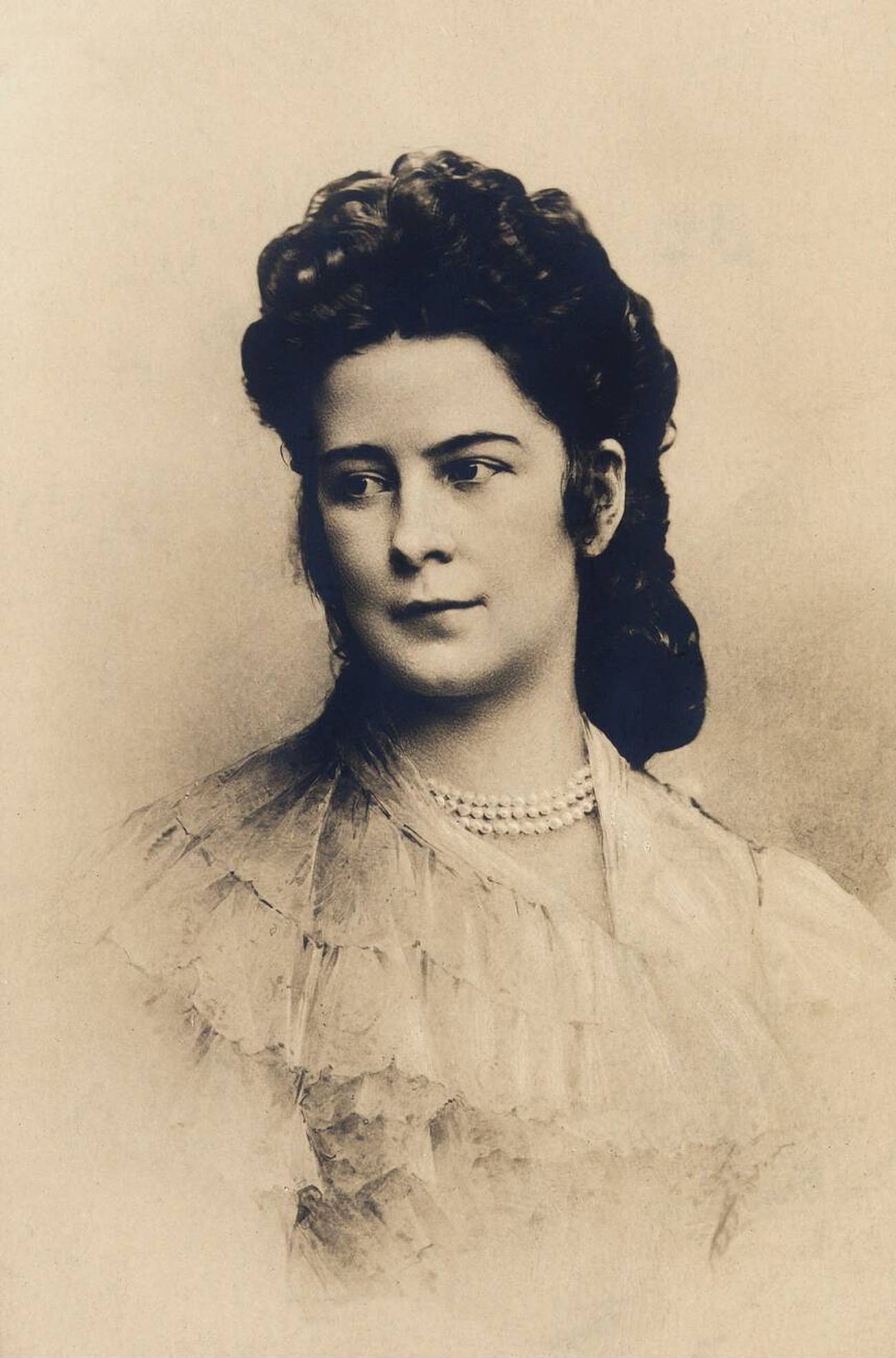 Empress Elisabeth of Austria, 1880s.