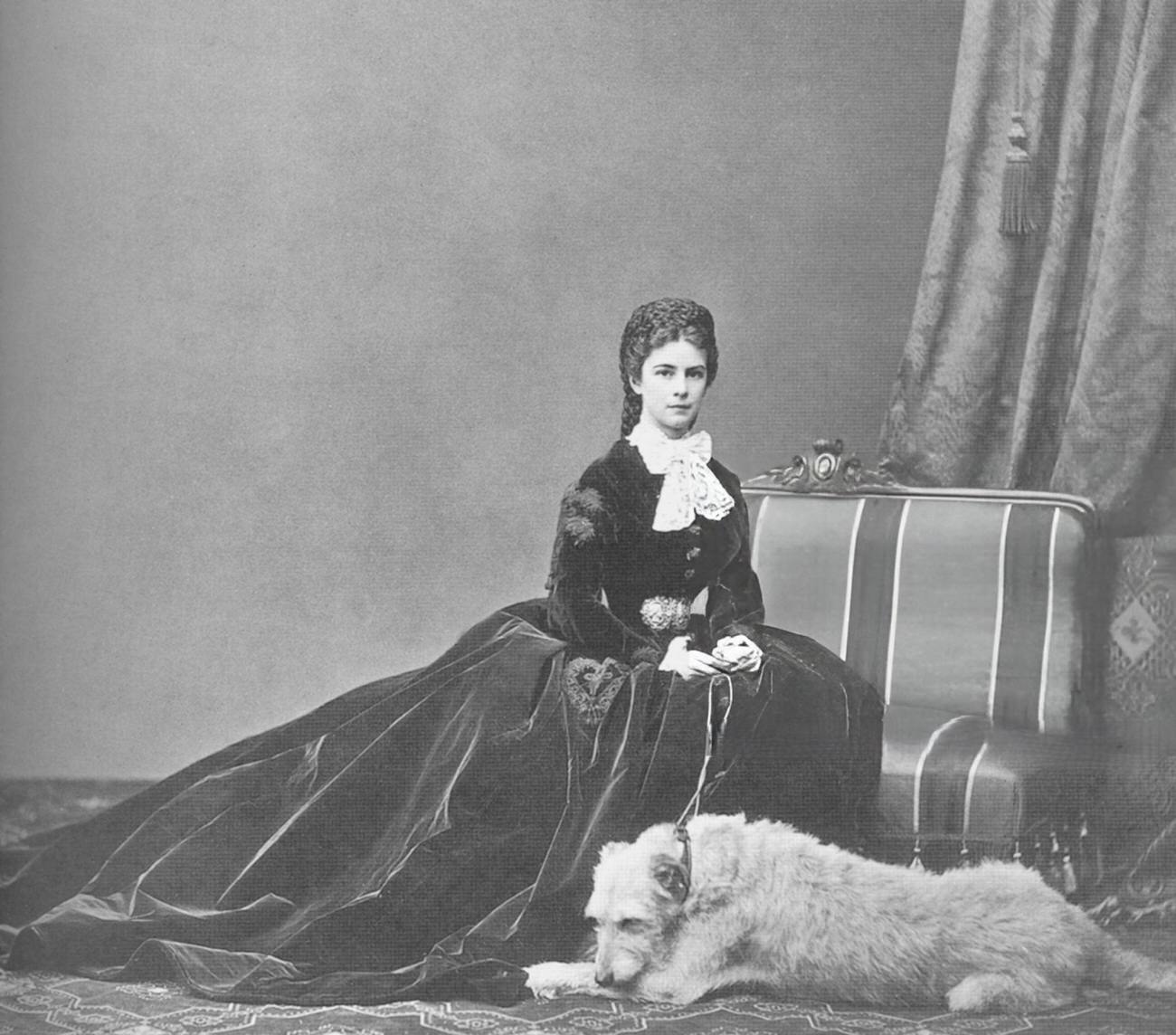 Empress Elisabeth of Austria, 1865.