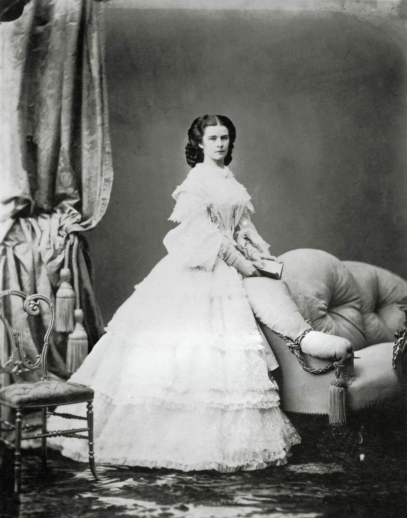 Empress Elisabeth of Austria, 1860.