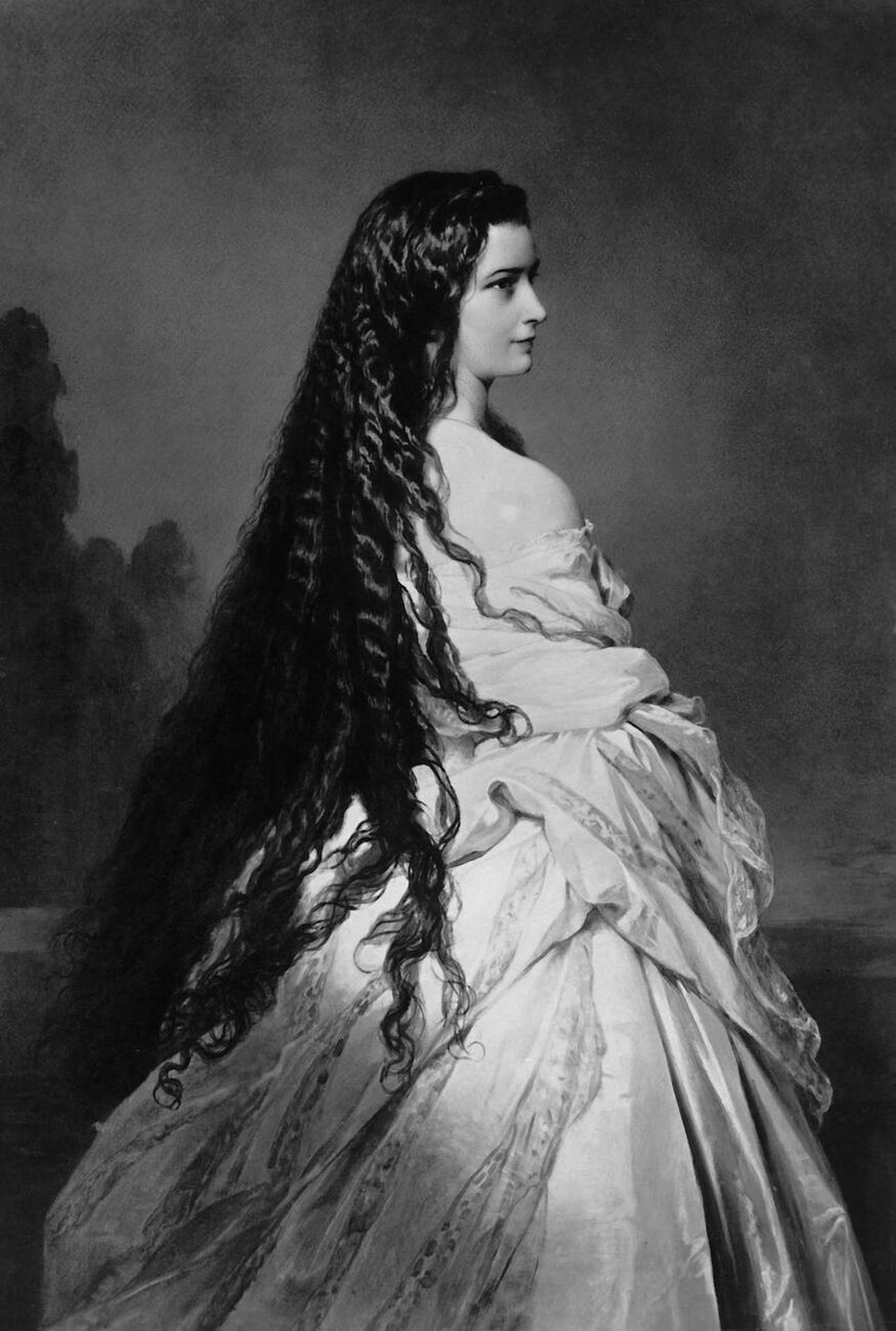 Empress Elisabeth of Austria.