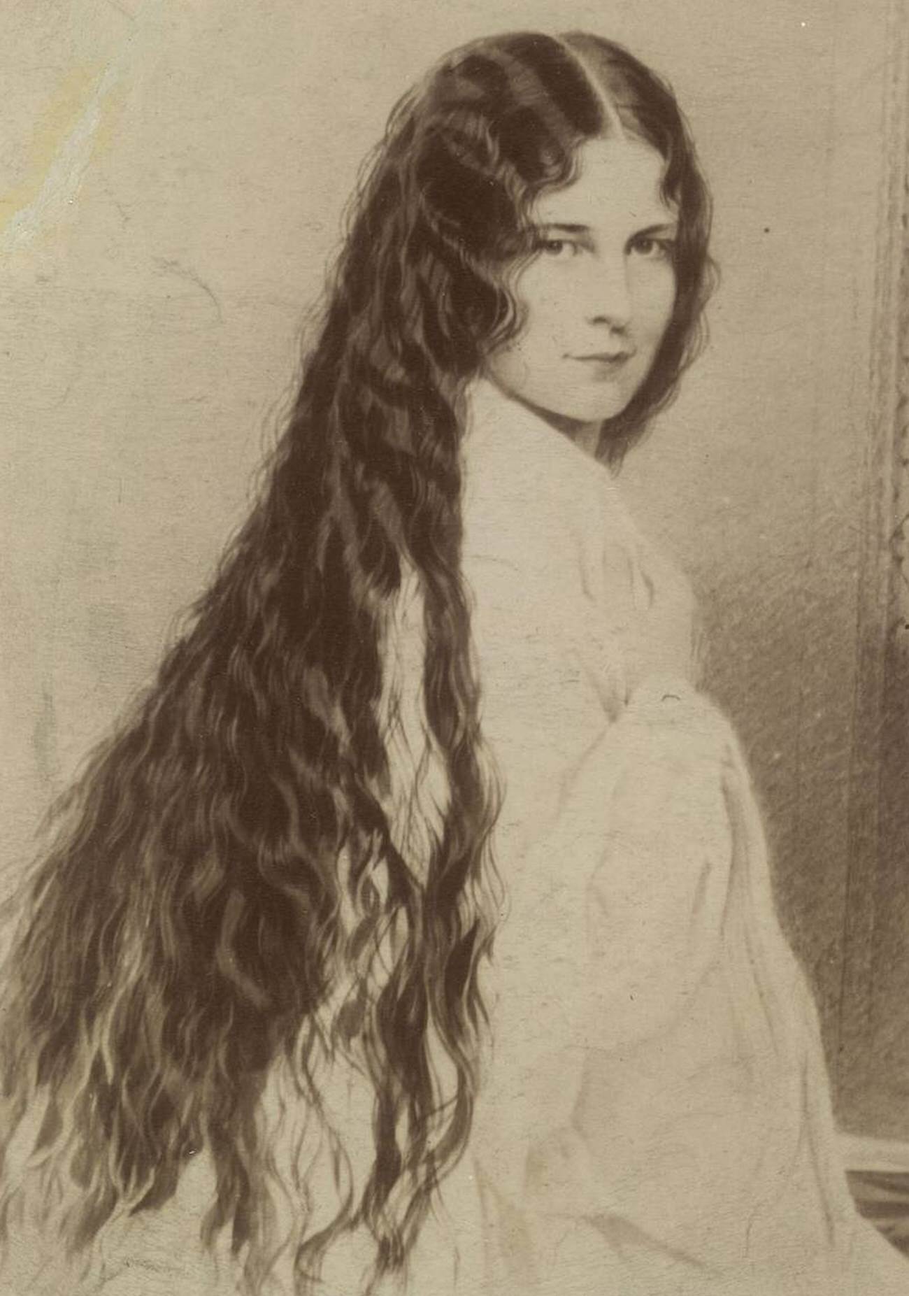 Elisabeth, Empress of Austria, 1860s.