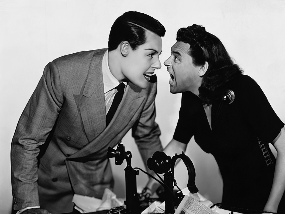 Cary Grant & Rosalind Russell