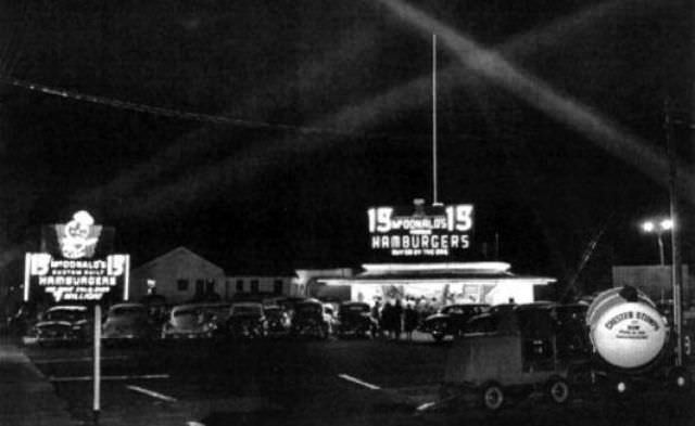 The Story and Photos of the Very First McDonald's Restaurant in San Bernardino