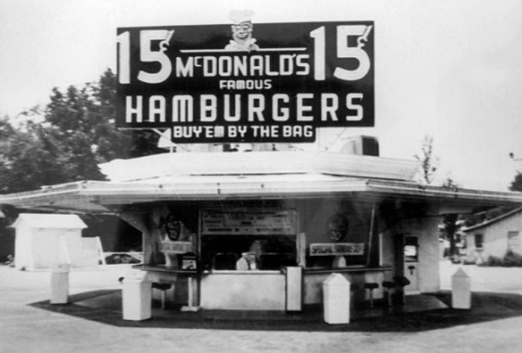 The Story and Photos of the Very First McDonald's Restaurant in San Bernardino