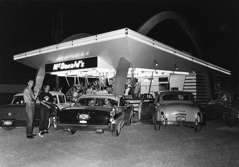 The Story and Photos of the Very First McDonald's Restaurant in San Bernardino