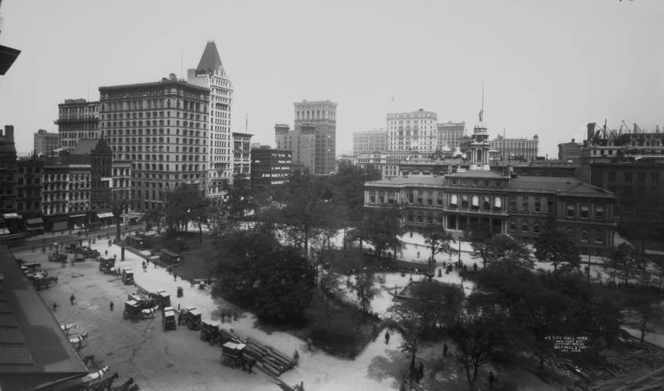 City Hall Park.