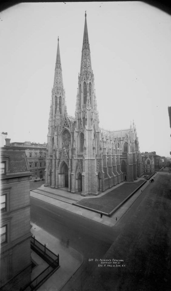 St. Patrick's Cathedral.