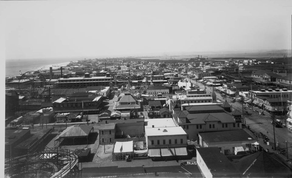 View of Coney Island.