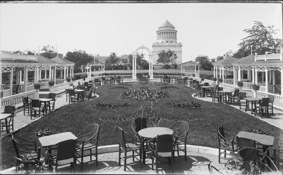 View of Grant's Tomb and Grounds.