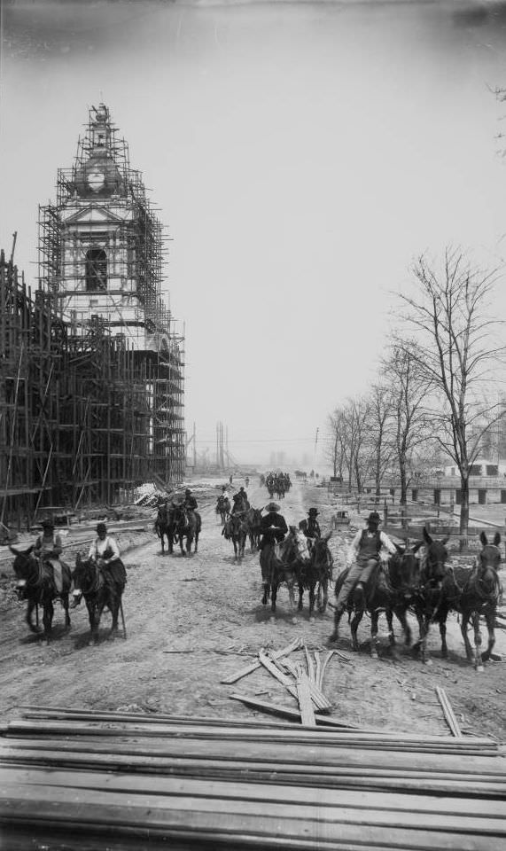 View of the Louisiana Purchase Exposition.