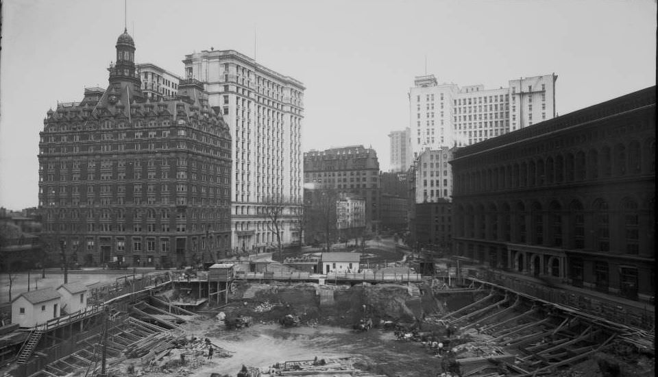 View of New York City.