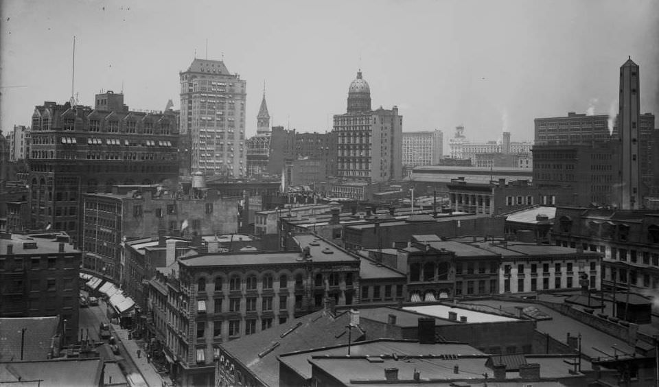 View of New York City.