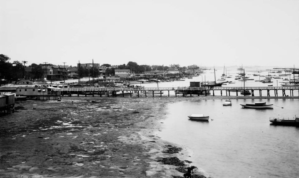 View of Sheepshead Bay. New York.