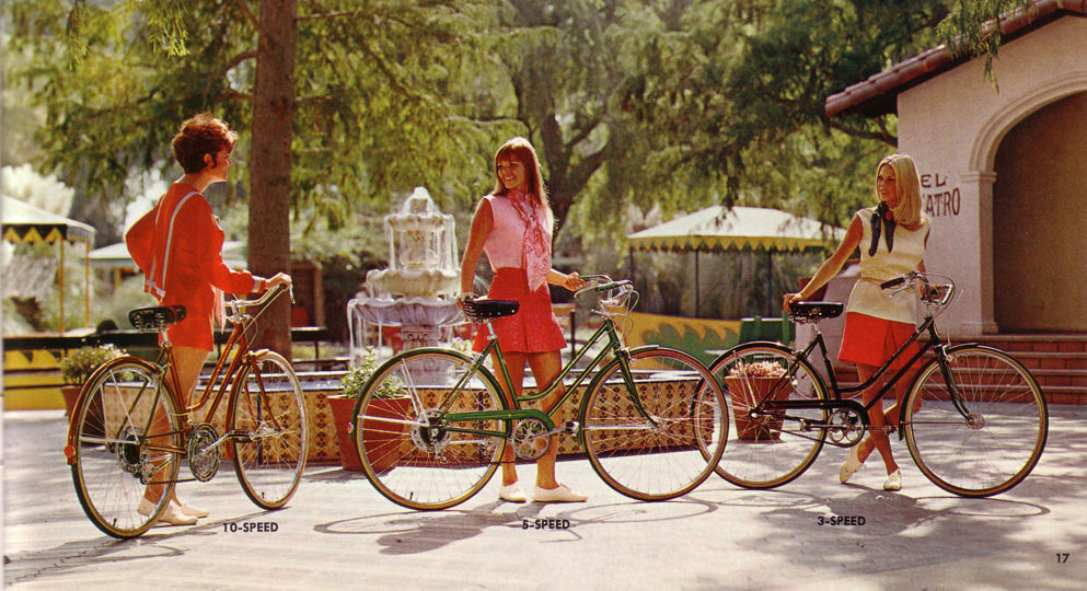 Riding into a New Era: Fabulous Vintage Photos of Girls on Bikes in Miniskirts