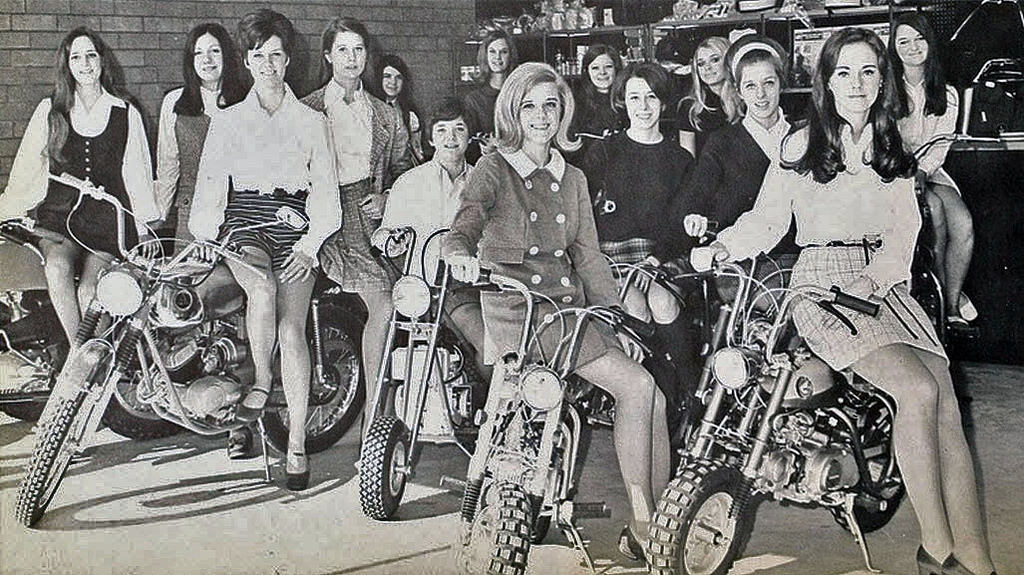 Riding into a New Era: Fabulous Vintage Photos of Girls on Bikes in Miniskirts