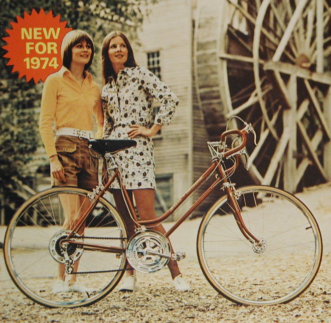 Riding into a New Era: Fabulous Vintage Photos of Girls on Bikes in Miniskirts