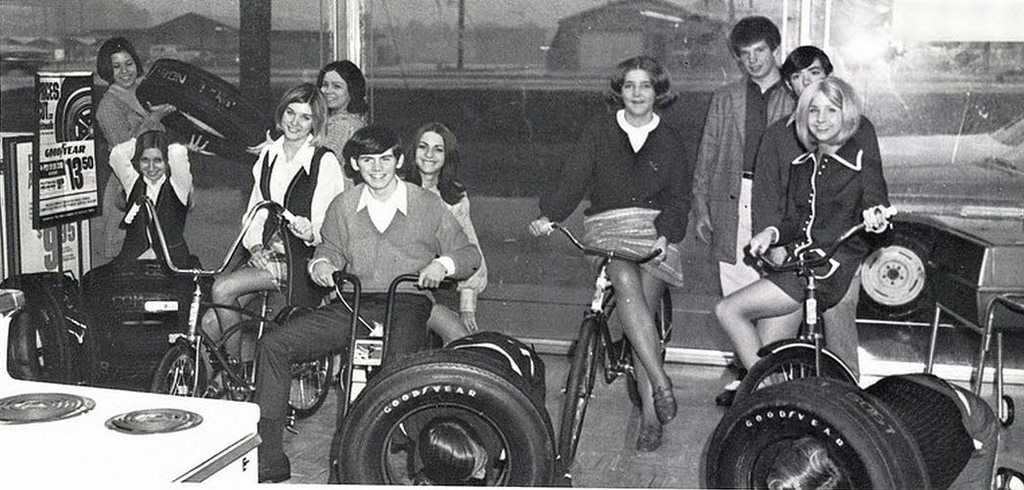 Riding into a New Era: Fabulous Vintage Photos of Girls on Bikes in Miniskirts