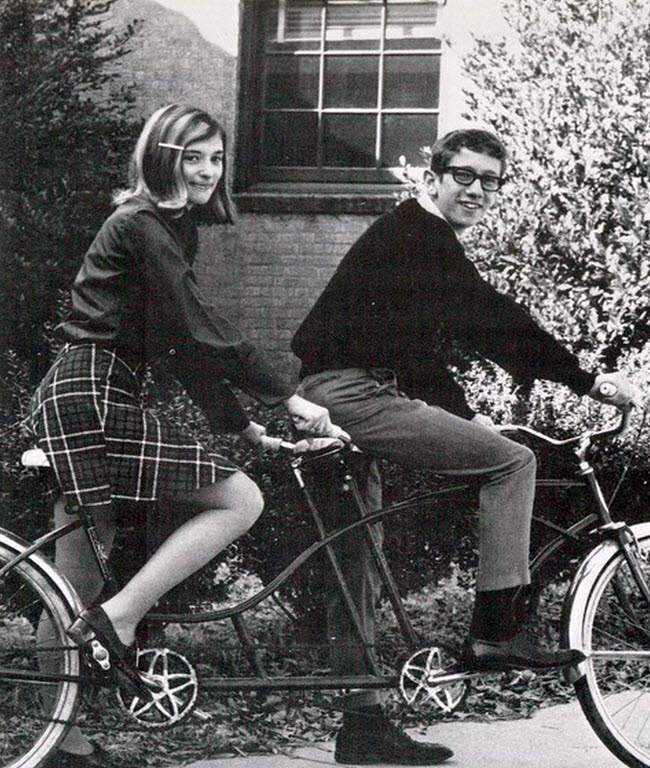 Riding into a New Era: Fabulous Vintage Photos of Girls on Bikes in Miniskirts