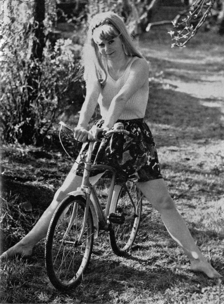 Riding into a New Era: Fabulous Vintage Photos of Girls on Bikes in Miniskirts