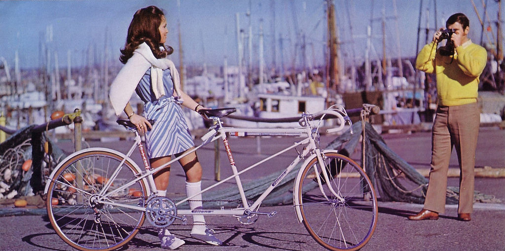 Riding into a New Era: Fabulous Vintage Photos of Girls on Bikes in Miniskirts