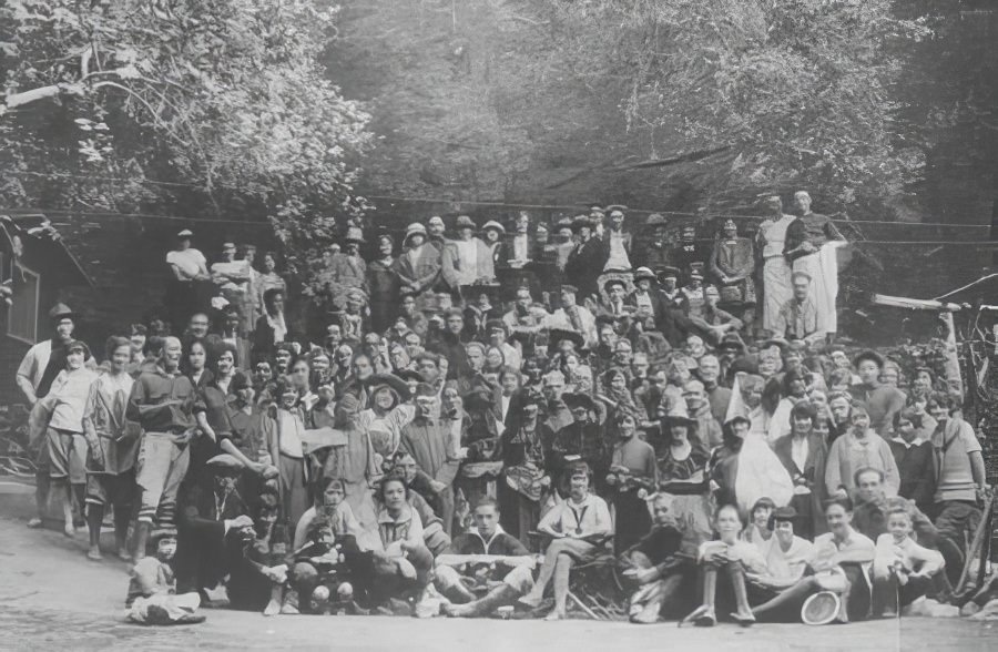 Wheeler hot springs Halloween, 1920