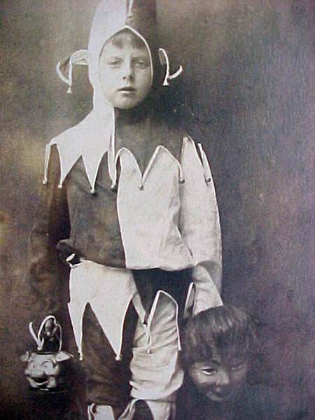 Boy Dressed as Clown, 1905