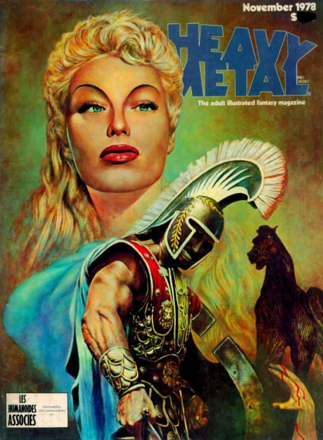 Heavy Metal Magazine Covers: A 1970s Blast of Sci-Fi and Fantasy