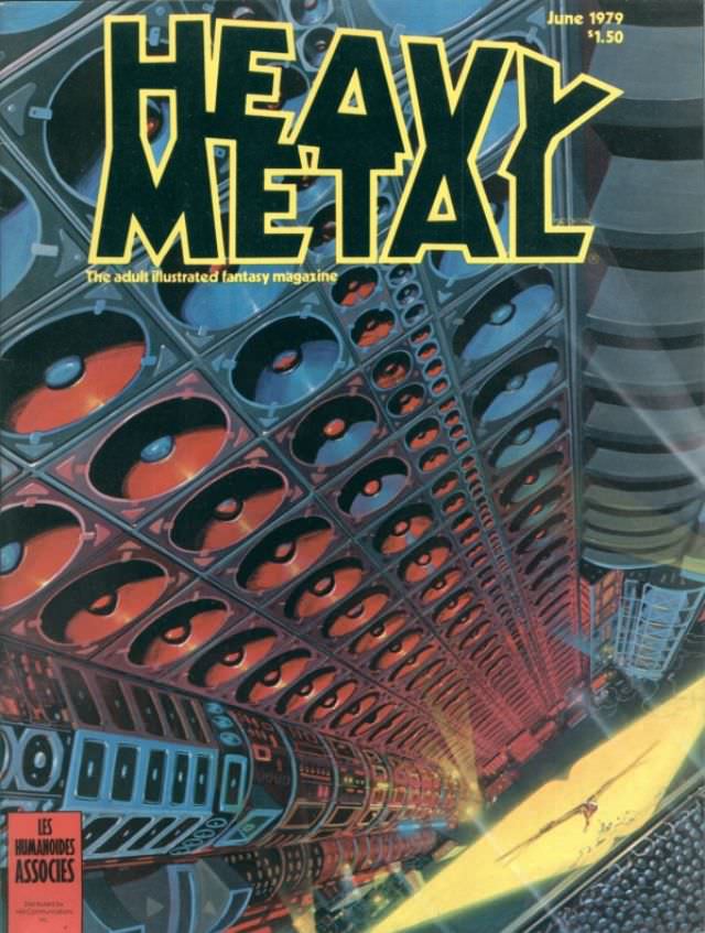 Heavy Metal Magazine Covers: A 1970s Blast of Sci-Fi and Fantasy