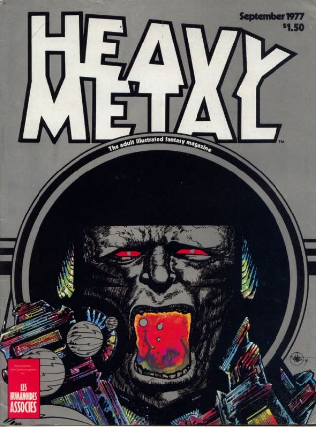 Heavy Metal Magazine Covers: A 1970s Blast of Sci-Fi and Fantasy