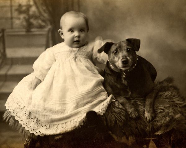 A Special Bond: Adorable Historic Photos of Dogs and Their Humans