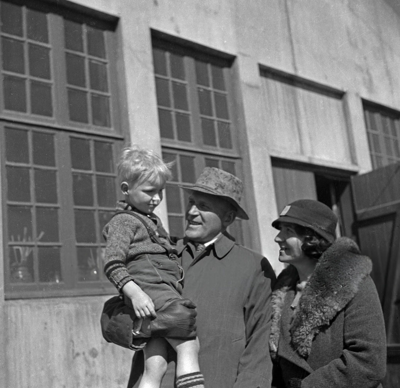 A family photograph in Iceland, 1930s.